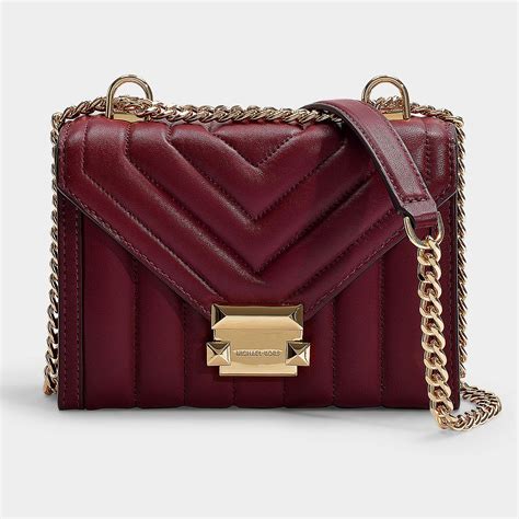 michael kors bag oxblood